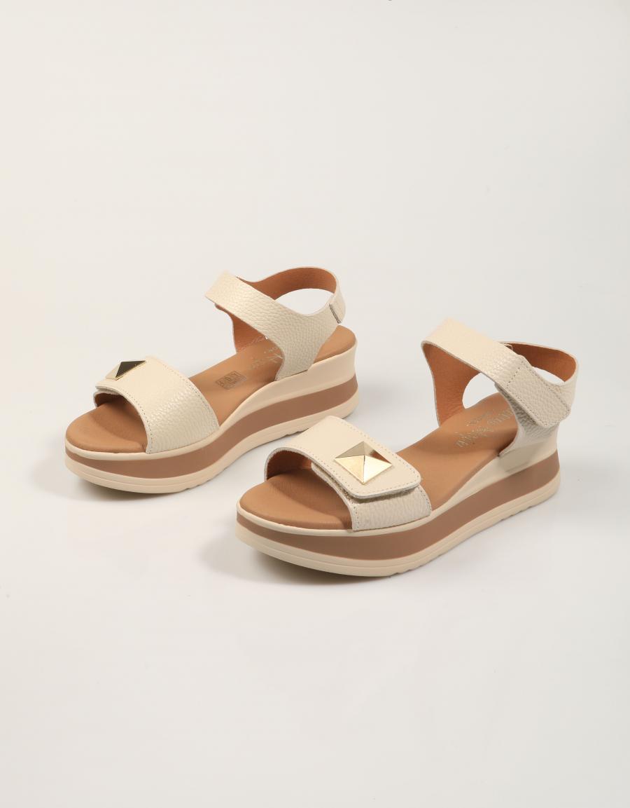 SANDALIAS REBECCA HOPE SANDALIA HIELO en color Hielo