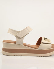 SANDALIAS REBECCA HOPE SANDALIA HIELO en color Hielo