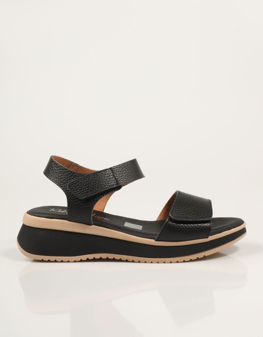 SANDALIAS REBECCA HOPE SANDALIA NEGRO en color Negro