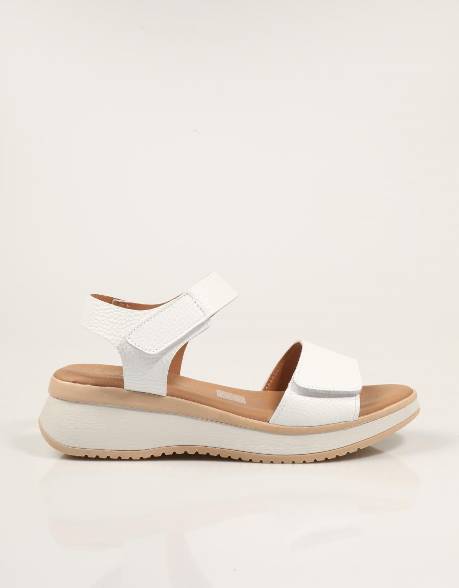 SANDALIAS REBECCA HOPE SANDALIA BLANCO en color Blanco
