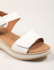 SANDALIAS REBECCA HOPE SANDALIA BLANCO en color Blanco