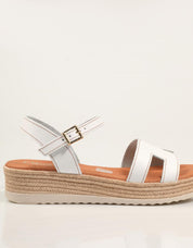 SANDALIAS REBECCA HOPE SANDALIA BLANCO en color Blanco