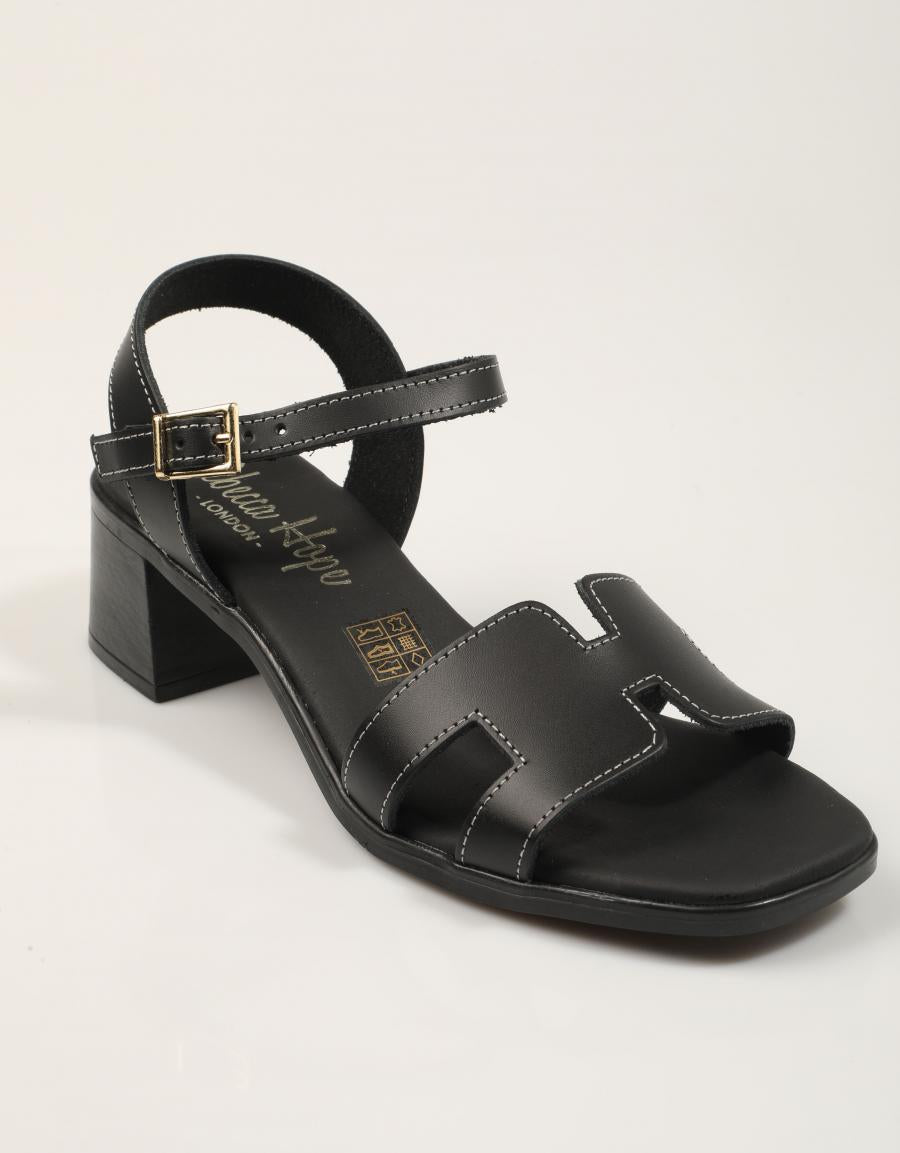 SANDALIAS REBECCA HOPE SANDALIA NEGRO en color Negro