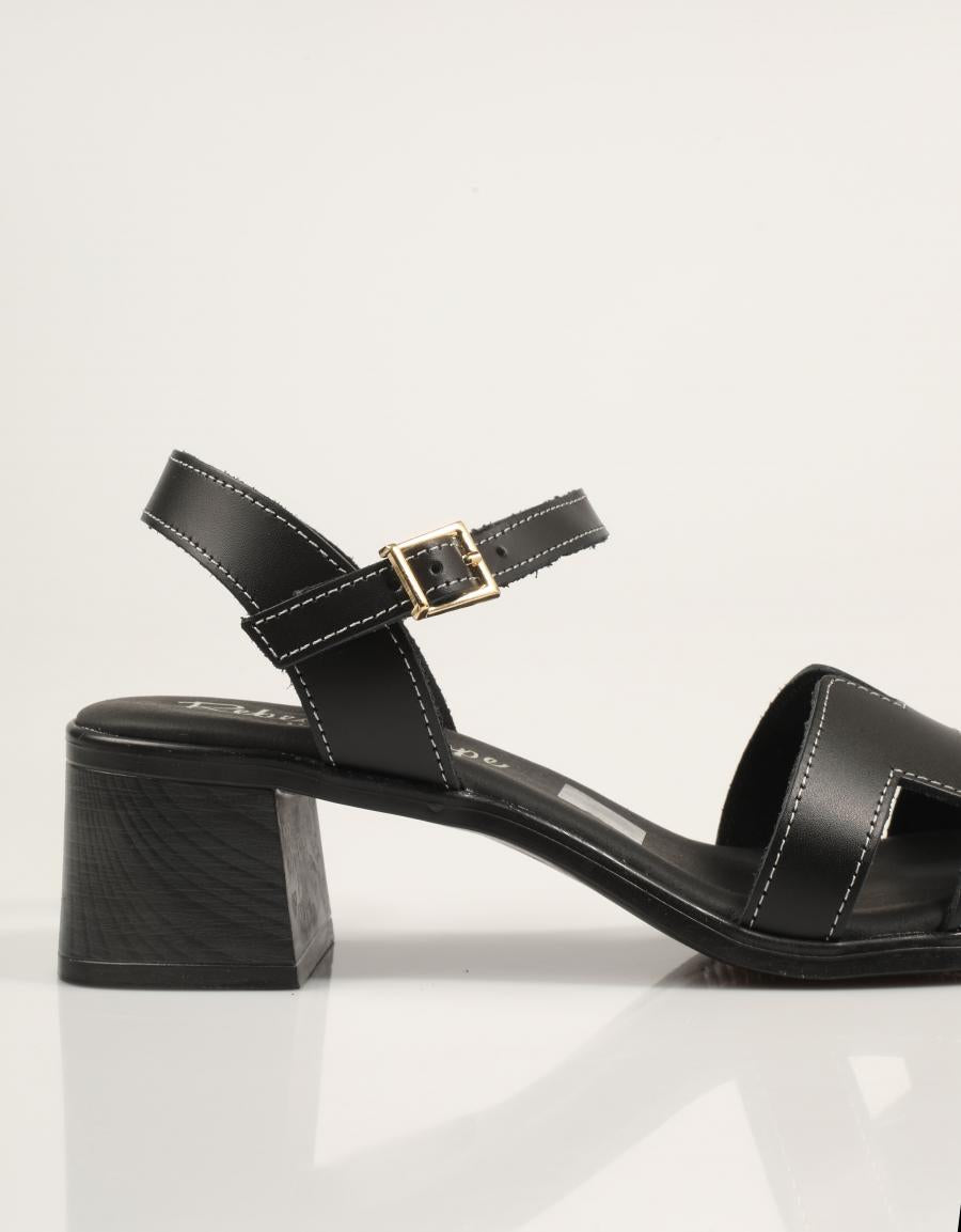 SANDALIAS REBECCA HOPE SANDALIA NEGRO en color Negro