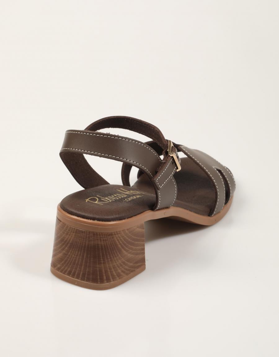 SANDALIAS REBECCA HOPE SANDALIA MARRON en color Marron