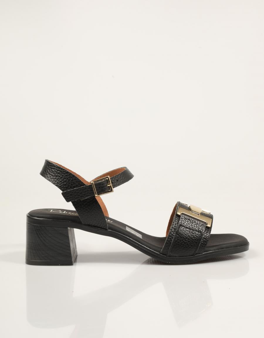 SANDALIAS REBECCA HOPE SANDALIA NEGRO en color Negro