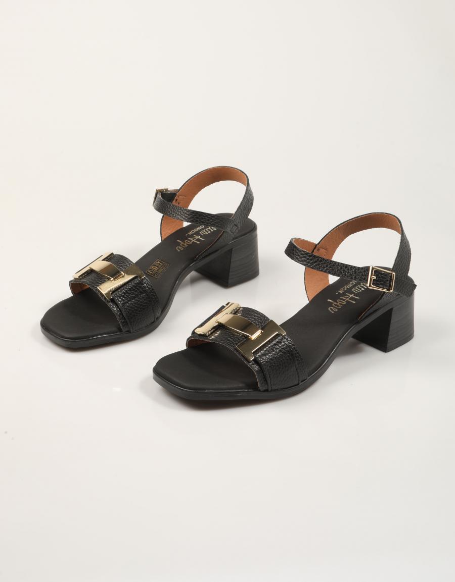 SANDALIAS REBECCA HOPE SANDALIA NEGRO en color Negro