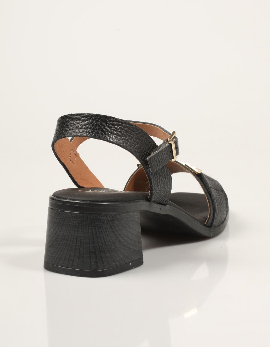 SANDALIAS REBECCA HOPE SANDALIA NEGRO en color Negro