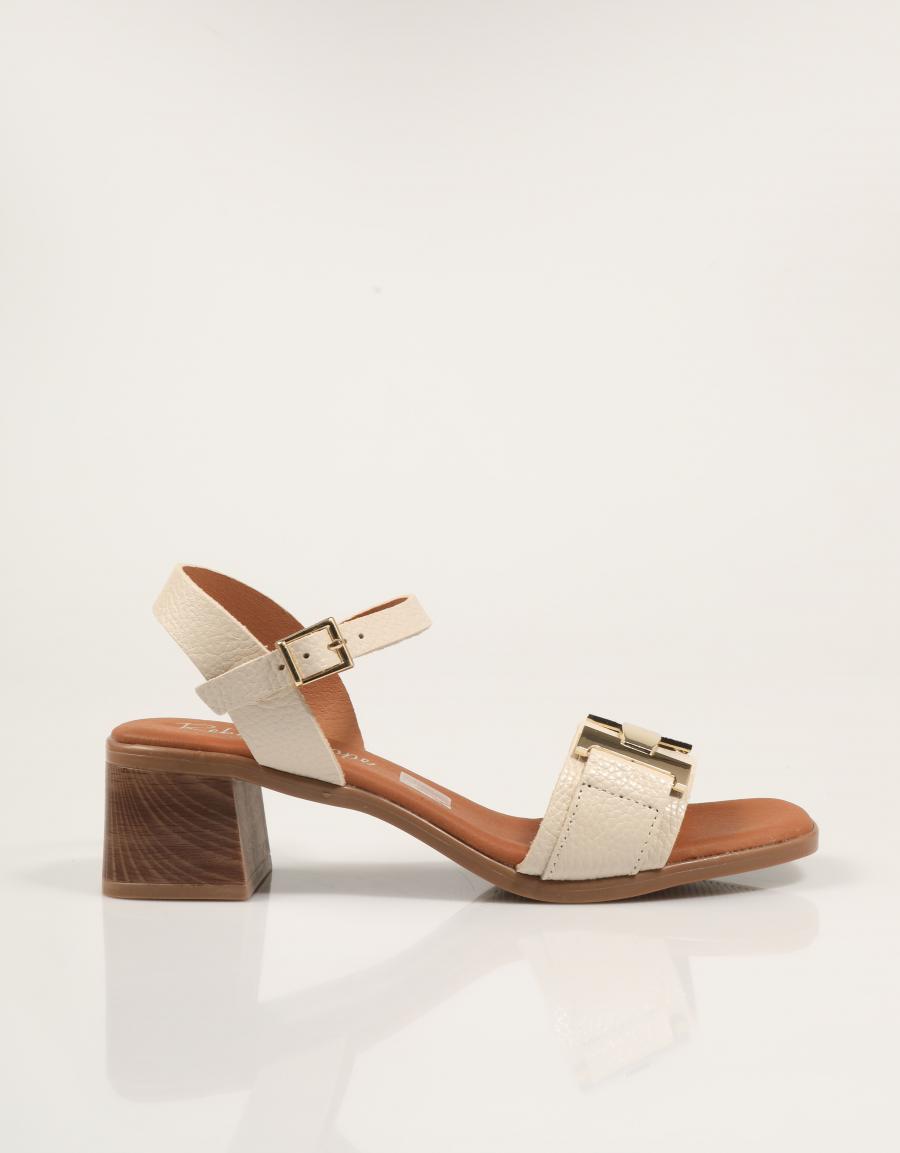 SANDALIAS REBECCA HOPE SANDALIA HIELO en color Hielo