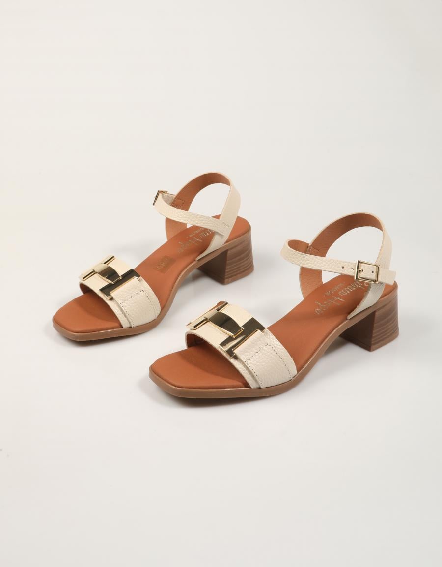 SANDALIAS REBECCA HOPE SANDALIA HIELO en color Hielo