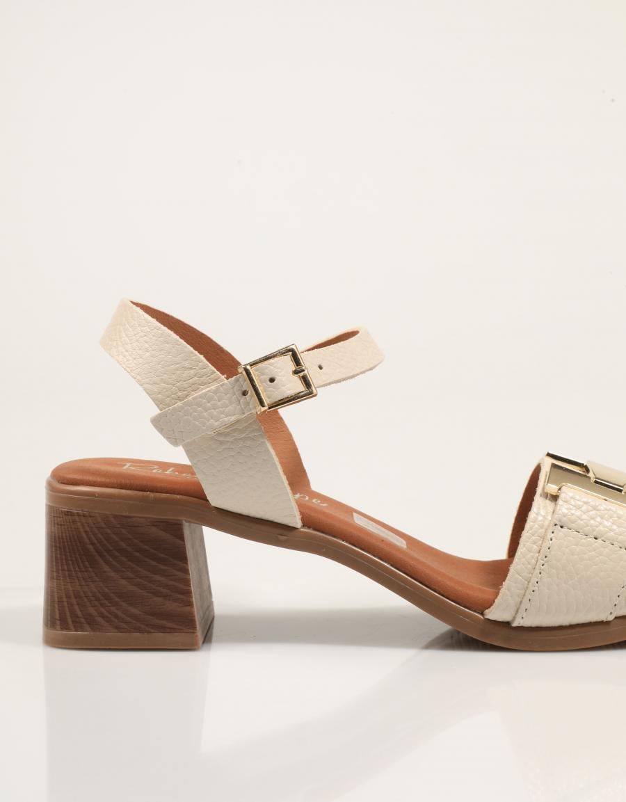 SANDALIAS REBECCA HOPE SANDALIA HIELO en color Hielo