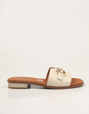SANDALIAS REBECCA HOPE PALA HEBILLA HIELO en color Hielo