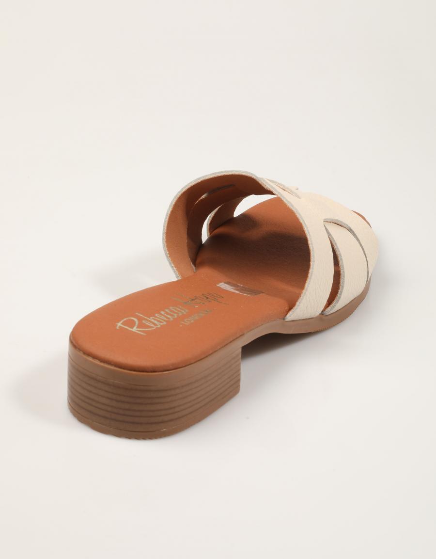 SANDALIAS REBECCA HOPE PALA HIELO en color Hielo