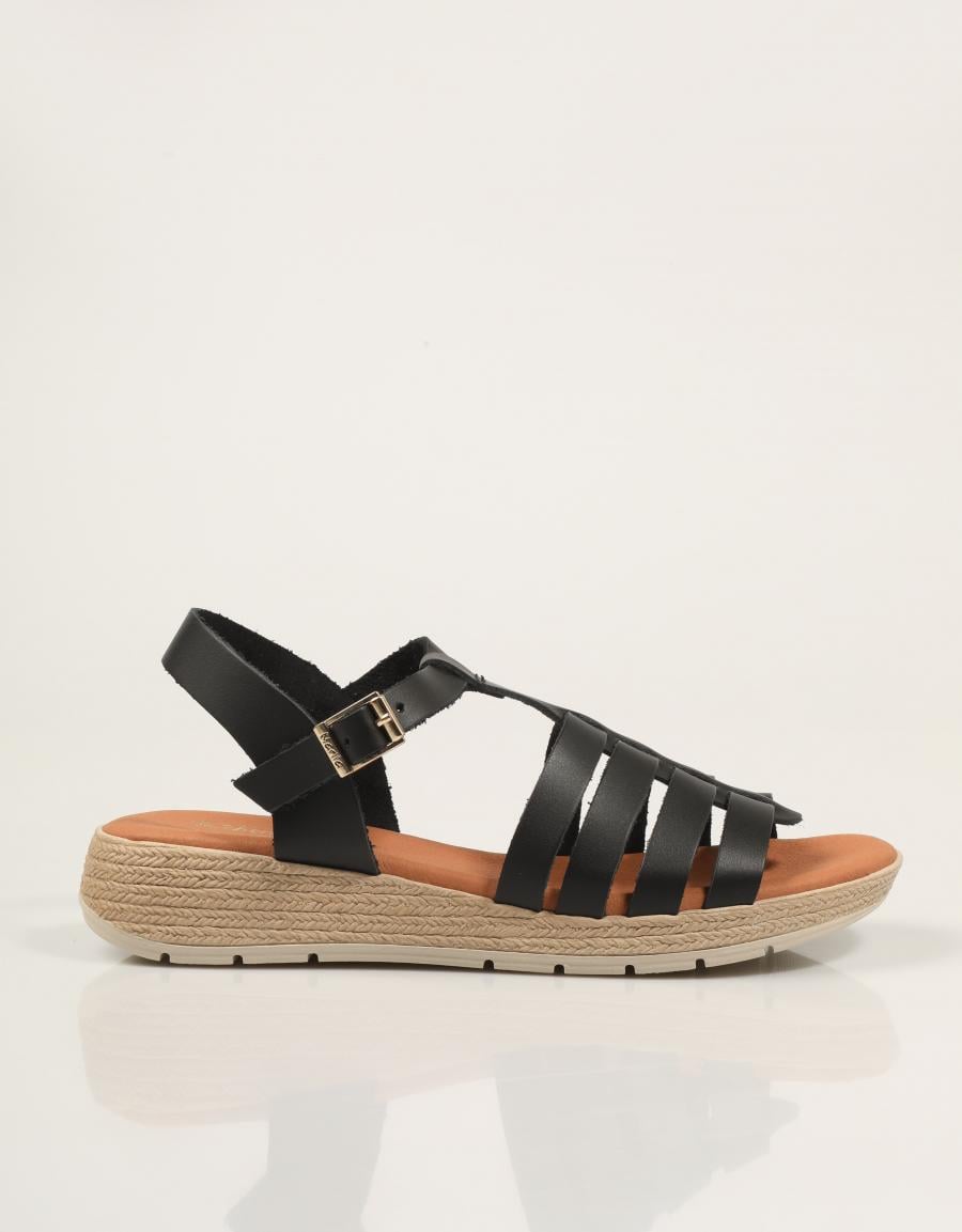 SANDALIAS REBECA HOPE ICA NEGRO en color Negro