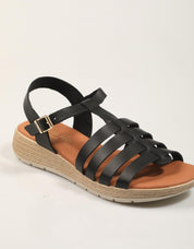 SANDALIAS REBECA HOPE ICA NEGRO en color Negro