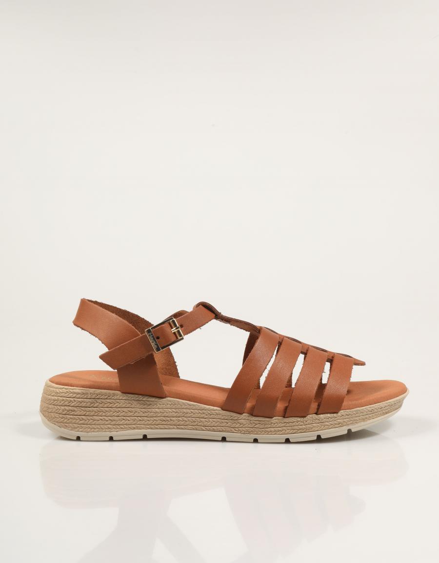 SANDALIAS REBECA HOPE ICA CUERO en color Cuero