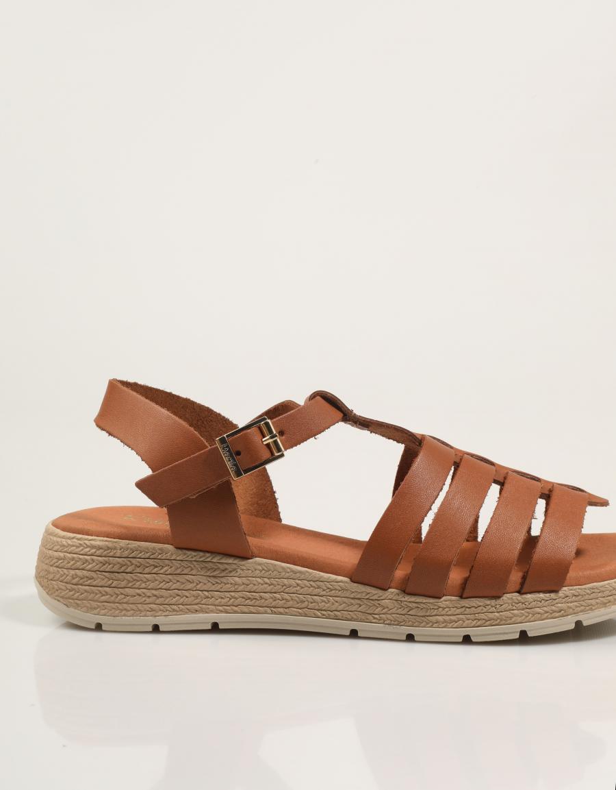 SANDALIAS REBECA HOPE ICA CUERO en color Cuero