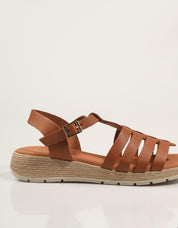 SANDALIAS REBECA HOPE ICA CUERO en color Cuero