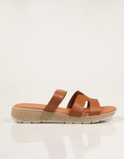 SANDALIAS REBECA HOPE SOLLA CUERO en color Cuero