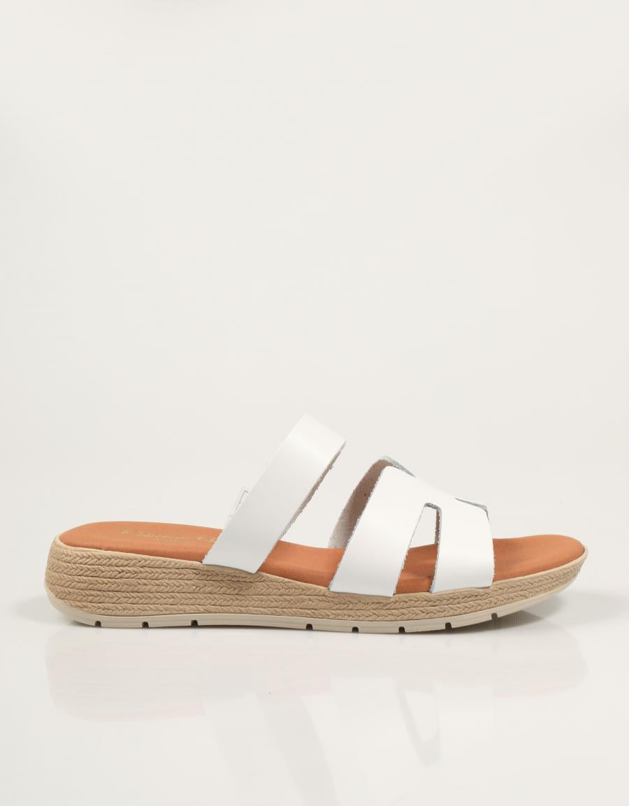 SANDALIAS REBECA HOPE SOLLA BLANCO en color Blanco