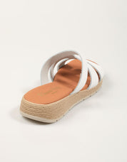 SANDALIAS REBECA HOPE SOLLA BLANCO en color Blanco