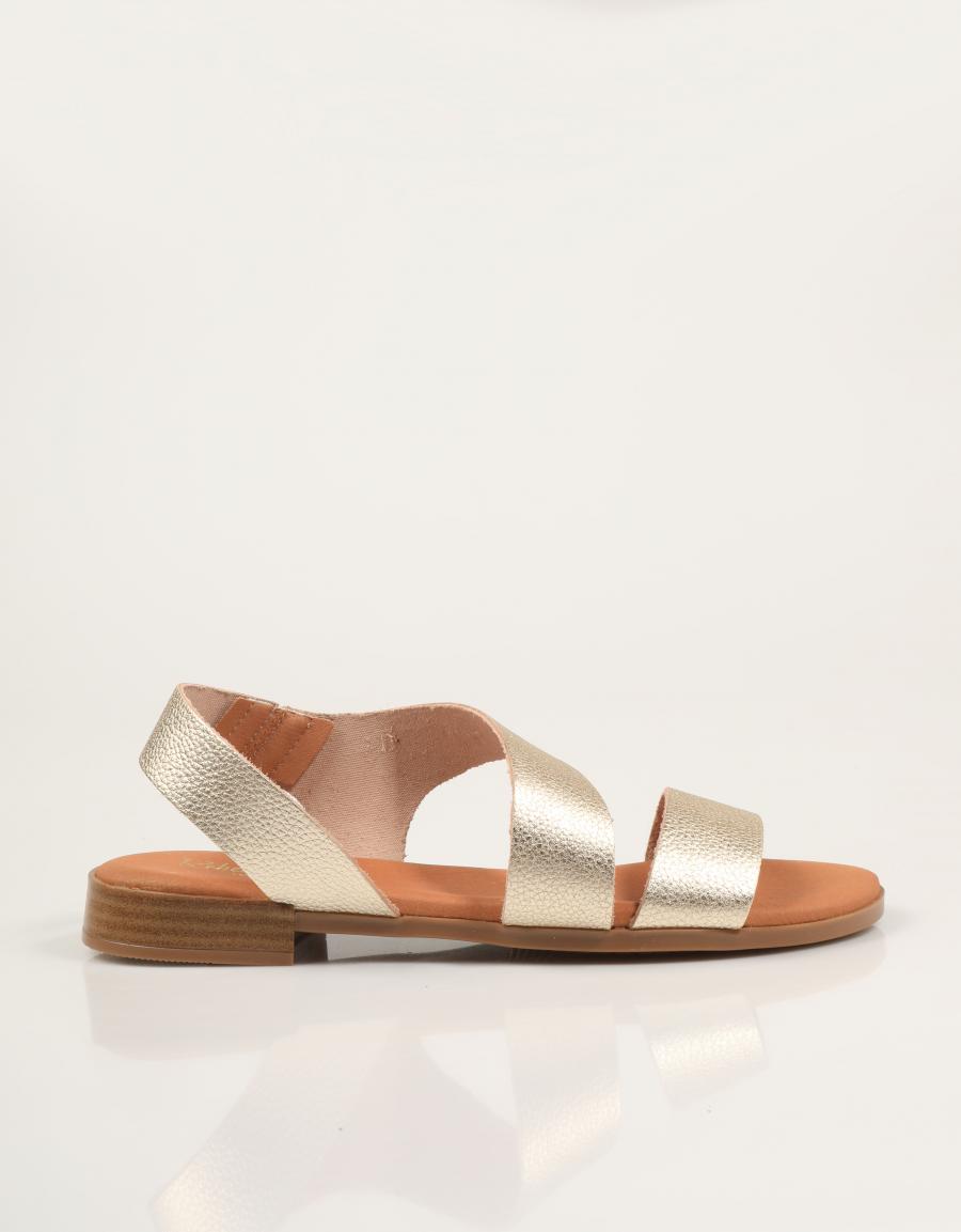 SANDALIAS REBECA HOPE SEINE PLATINO en color Platino