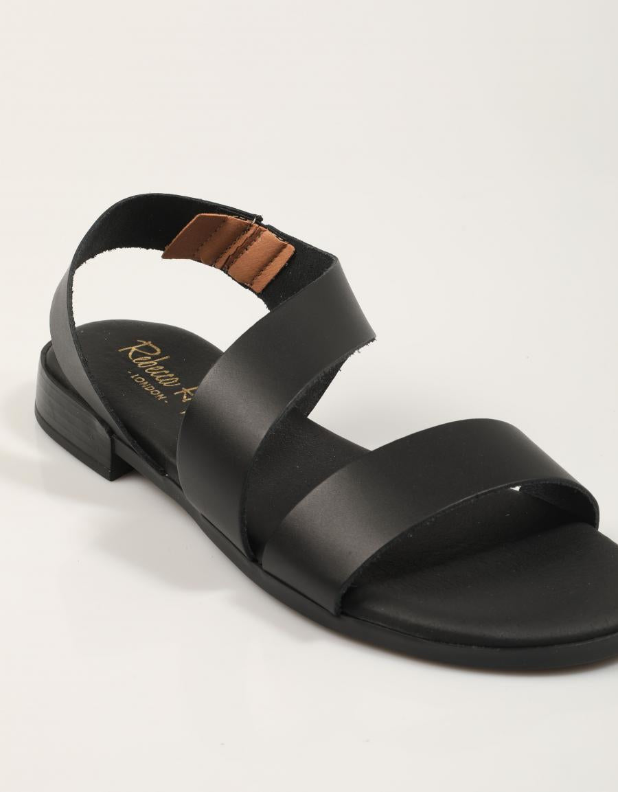 SANDALIAS REBECA HOPE SEINE NEGRO en color Negro