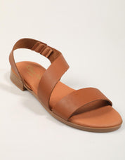 SANDALIAS REBECA HOPE SEINE CUERO en color Cuero
