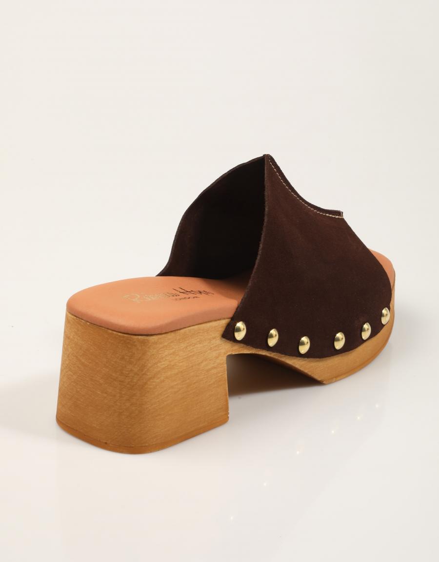 SANDALIAS REBECA HOPE DARIA MARRON en color Marron