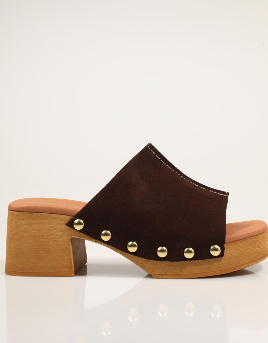 SANDALIAS REBECA HOPE DARIA MARRON en color Marron