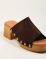 SANDALIAS REBECA HOPE DARIA MARRON en color Marron