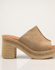 SANDALIAS REBECA HOPE LIORA MUSHROOM en color Taupe