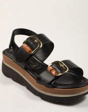 SANDALIAS DONNA 665950DM DEBORA en color Negro