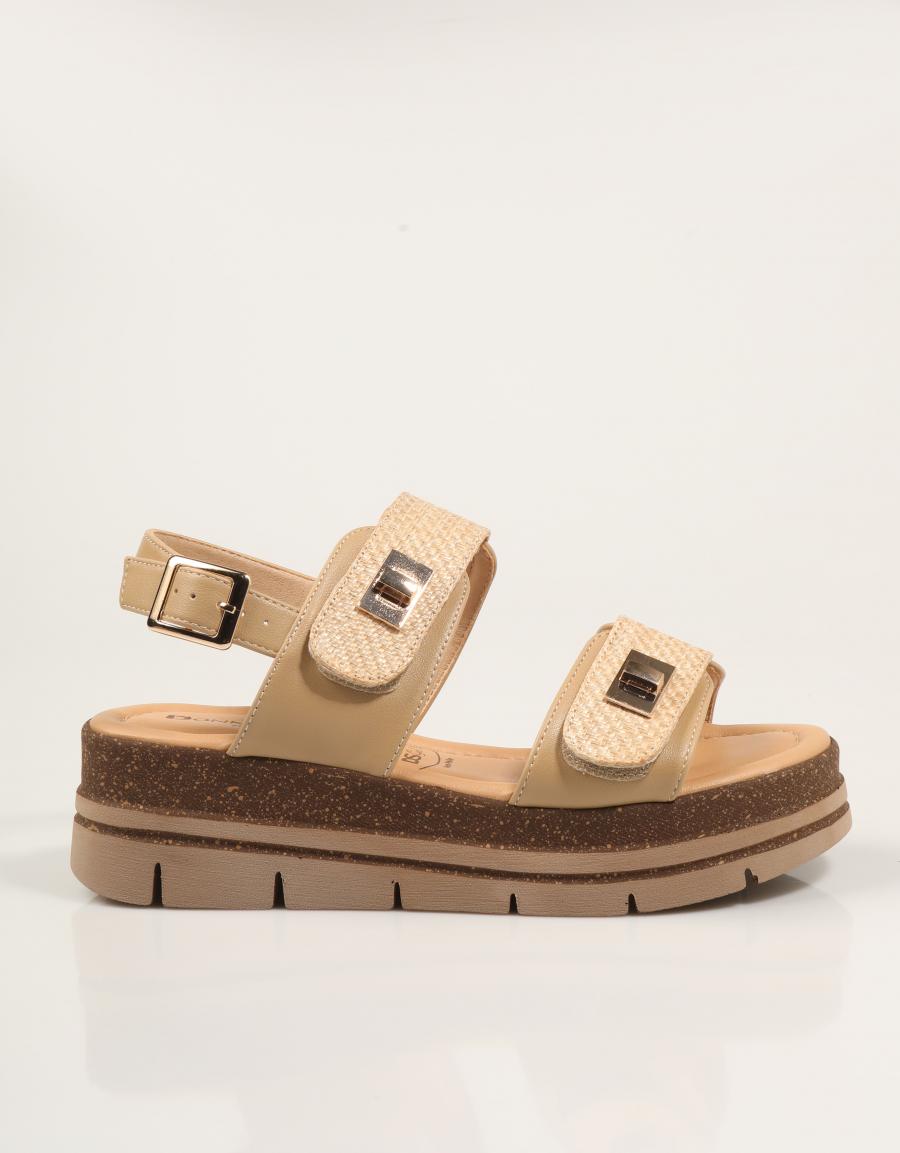 SANDALIAS DONNA 825967DM ADUA en color Beige