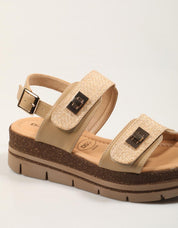 SANDALIAS DONNA 825967DM ADUA en color Beige