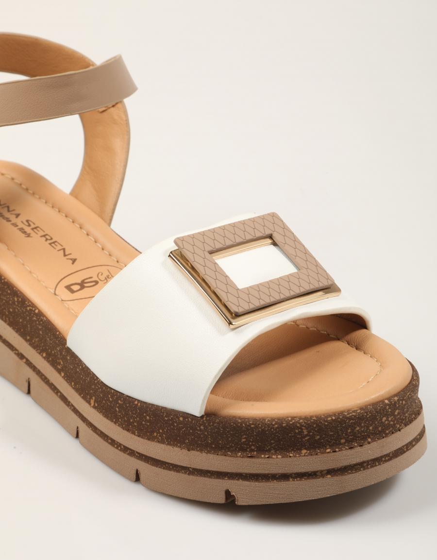 SANDALIAS DONNA 825995DM ADUA en color Blanco