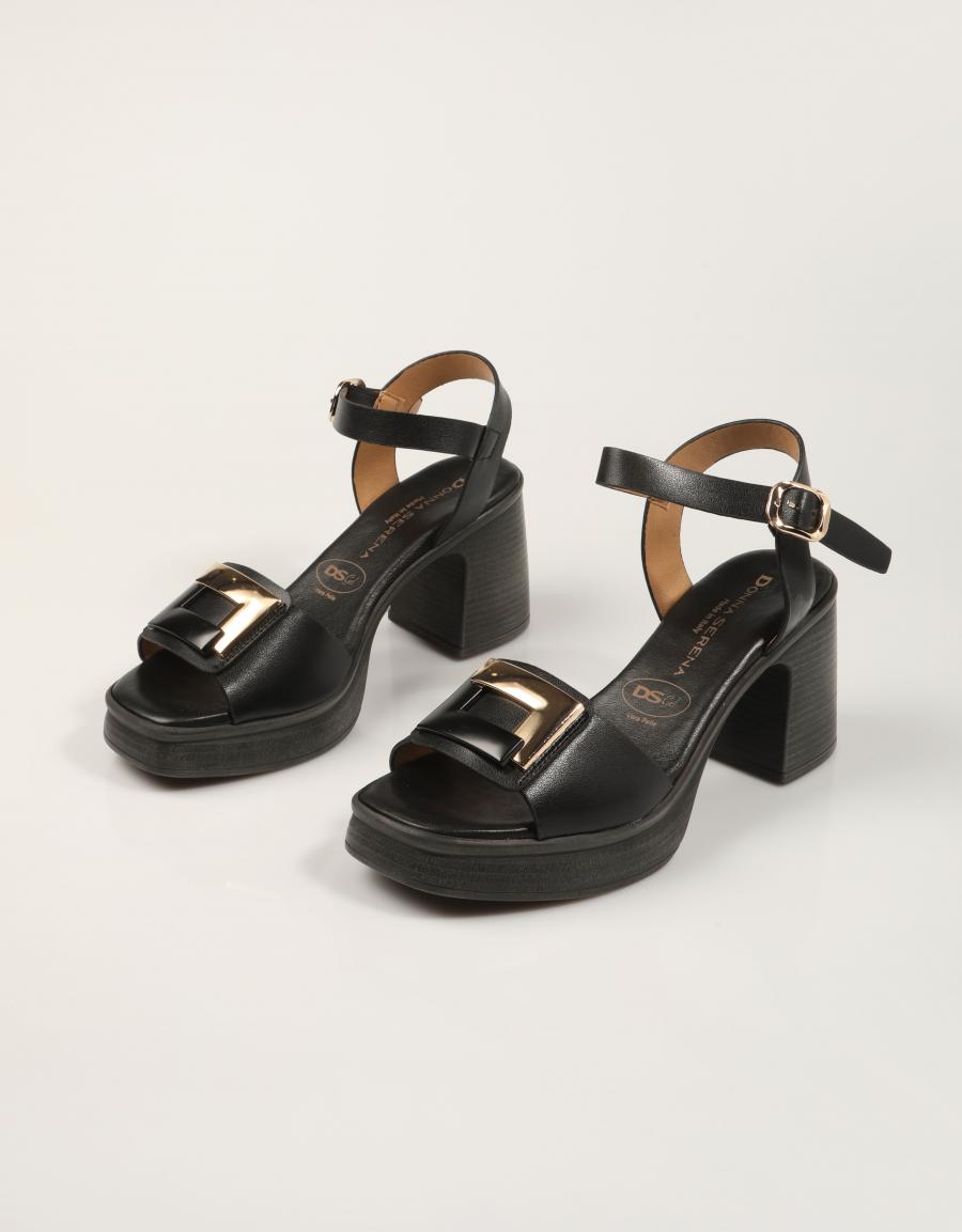 SANDALIAS DONNA 8E5997DM JIL en color Negro
