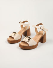 SANDALIAS DONNA 8E5997DM JIL en color Hielo