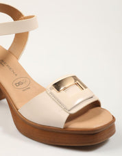 SANDALIAS DONNA 8E5997DM JIL en color Hielo