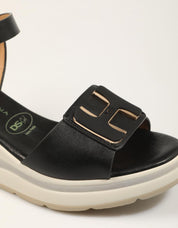 SANDALIAS DONNA 1H5996DM en color Negro