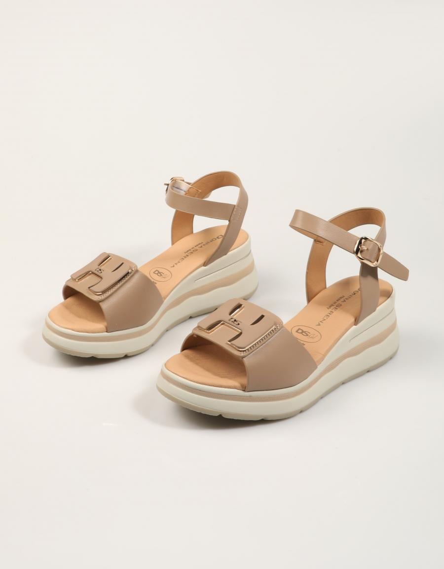 SANDALIAS DONNA 1H5996DM en color Beige