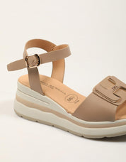 SANDALIAS DONNA 1H5996DM en color Beige