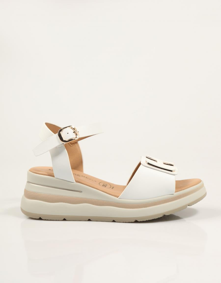 SANDALIAS DONNA 1H5996DM en color Blanco