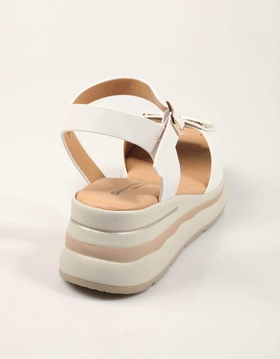 SANDALIAS DONNA 1H5996DM en color Blanco