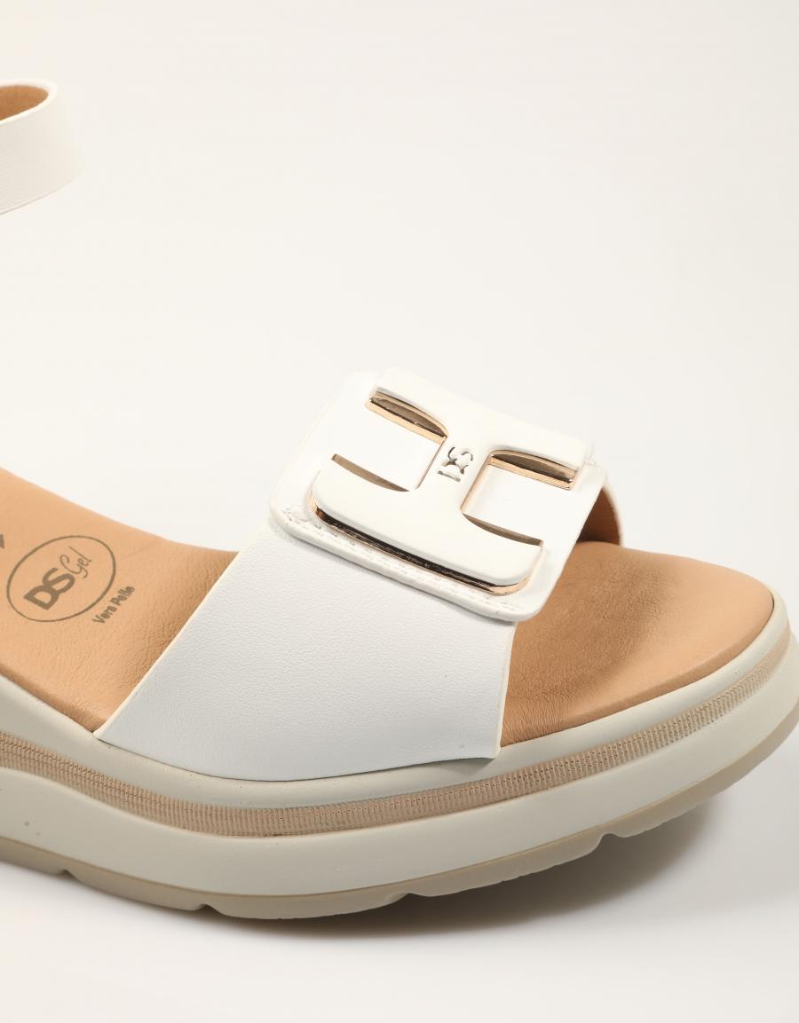 SANDALIAS DONNA 1H5996DM en color Blanco