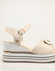 SANDALIAS DONNA 156077DM en color Hielo
