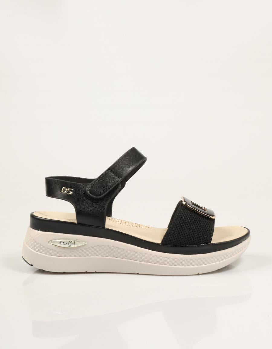SANDALIAS DONNA 306080DM en color Negro