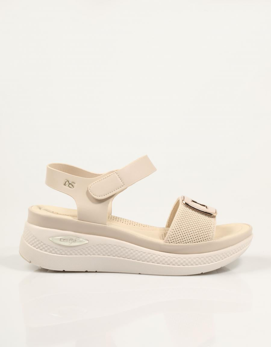 SANDALIAS DONNA 306080DM en color Beige