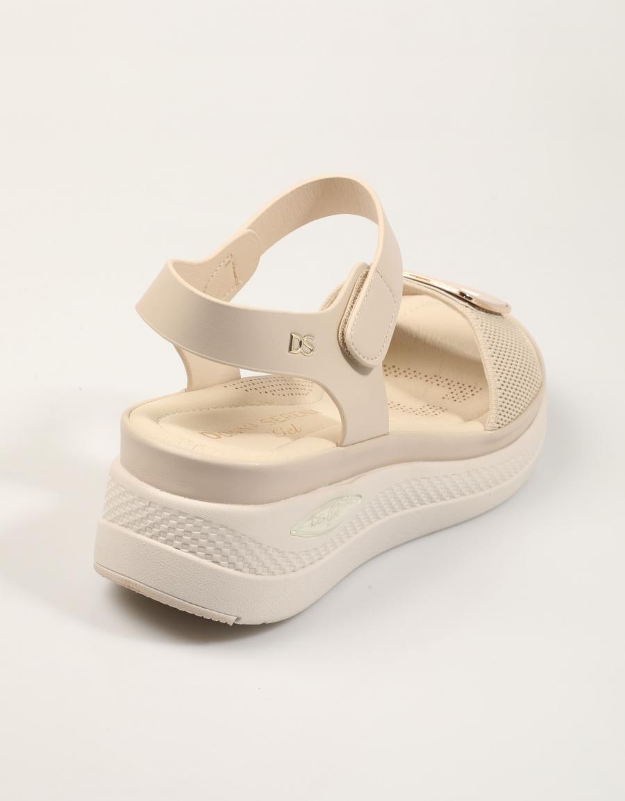 SANDALIAS DONNA 306080DM en color Beige