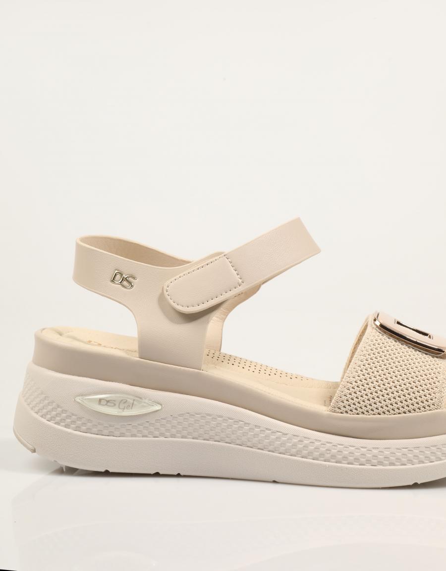 SANDALIAS DONNA 306080DM en color Beige